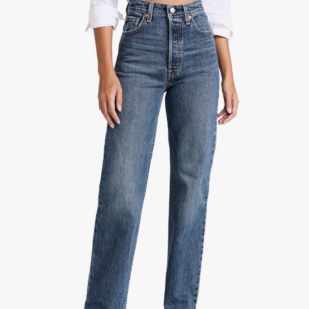 Levi’s Ribcage Straight Ankle Jeans Size 30 NWT